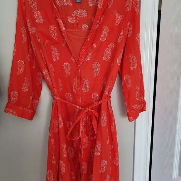Women's medium Old Navy dress with tie - Picture 5 of 5